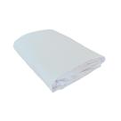 Lençol de Elástico Berço Americano 70cm x 130cm x 20cm Percal 200 Fios 100% Algodão Branco Arrumadinho Enxovais