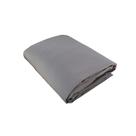 Lençol de Elástico Mini Berço 45cm x 90cm x 12cm Percal 200 Fios 100% Algodão Cinza Arrumadinho Enxovais