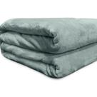 Lençol De Plush casal King Mantinha Soft Com Fronha 3Pçs