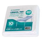 Lençol Descartável C/ Elastico Branco 40gr 2.20X1.10 Kit 10 Unidades