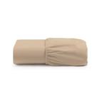 Lençol Elástico Cama Casal Queen Liso Avulso Percal 100% Algodão