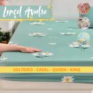 Lençol Estampado Microfibra - AVULSO - Solteiro / Casal / Queen / King - Lindas Estampas