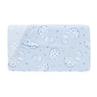 Lençol Estampado para Berço com Elástico Tekinha Baby Azul - Teka