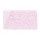 Lençol Estampado para Berço com Elástico - Tekinha Baby Rosa