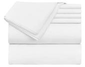 Lençol King Avulso S/Elástico 400 Fios MicroPercal- Branco