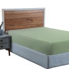 Lençol King Size 100% Algodão Percal 300 Fios com Elástico Forro de Cama