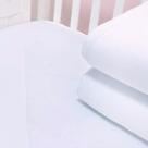 Lençol para Mini Berço de 58cm com Elástico Branco