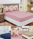 Lençol pra cama casal 188cm x 138cm jogo de cama malha resistente traz conforto