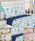 Lençol pra cama queen 198cm x 158cm jogo de cama malha resistente traz conforto