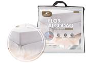Lençol protetor flor de algodão impermeável