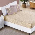 Lençol Queen 3pç estampado micropercal 200 fios