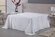 Lençol Sem Elástico Queen Size 100% Algodão Para se Cobrir