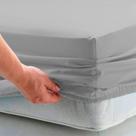 Lençol Solteirão Avulso c/ Elástico na Volta Toda Percal Flex 400 Fios Macio