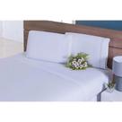 Lençol Solteiro 2 Peças C/Elástico 200X110X25 200Fios Branco