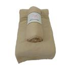 Lençol Solteiro Camitalia 100% Algodão Cor Areia Fio 30/1 Com Elástico Linha Trento Lençol Solteiro Camitalia 100% Algodão Cor Areia Fio 30/1 Com Elástico Linha Trento