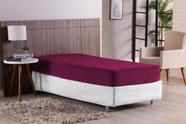 Lençol Solteiro Com Elástico Para Cama Box Plush Mantinha Macio Avulso