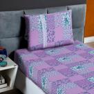 Lençol Solteiro Estampado Elástico 100% Algodão Varias Cores