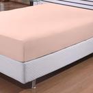 Lencol Solteiro Priori C/Elastico Liso 90x2,00 Dohler Salmão