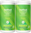 Lenços de Limpeza Multiuso Method Pacote com 2 - 70 Lenços Lenços de Limpeza Multiuso Method Pacote com 2 - 70 Lenços