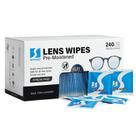 Lenços de Limpeza para Óculos SPINGO 240 Unidades Pré-Umedecidos 13x15 cm