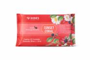 Lenços Demaquilantes Shines Sunset Coral, Remove Maquiagem á Prova DÁgua, Hidrata e Refresca a Pele