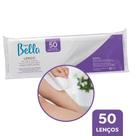 Lenços Depilação Falso Tecido Fibra Natural Depil Bella 50un