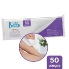 Lenços Depilação Falso Tecido Fibra Natural Depil Bella 50un