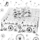 Lenços faciais Geyee, 50 pacotes, bolso descartável, 3 camadas e 500 folhas Lenços faciais Geyee, 50 pacotes, bolso descartável, 3 camadas e 500 folhas