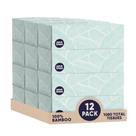 Lenços faciais SAVE TREES Bamboo, 3 camadas, 90 folhas - 12 caixas