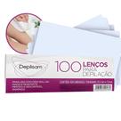 Lenços para Depilação Uso com Cera RollOn Depilsan 100 Unidades Lenços para Depilação Uso com Cera RollOn Depilsan 100 Unidades