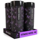 Lenços para Equipamentos de Fitness Wipex Lavanda e Vinagre 75 unidades 4 Pacotes