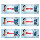 Lenços umed huggies tripla proteção 88un (kit 6 pcts)