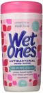 Lenços Umedecidos Antibacterianos Wet Ones Fragrância Refrescante 40 Unidades Pacote com 12