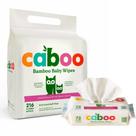 Lenços Umedecidos Caboo para Bebês - 216 Unidades de Bambu Ecológico Sem Perfume