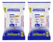 Lenços Umedecidos Coperalcool Bacfree 70% 2 Pacotes 50 Unidades