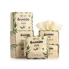 Lenços umedecidos faciais Lekoch Bamboo 100% biodegradáveis 300 unidades