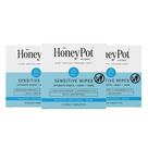 Lenços umedecidos femininos The Honey Pot Company Sensitive 15 Ct (pacote 3) Lenços umedecidos femininos The Honey Pot Company Sensitive 15 Ct (pacote 3)
