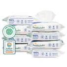 Lenços umedecidos HealthyBaby Nossas 512 unidades 100% à base de água e plantas