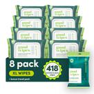 Lenços umedecidos laváveis goodwipes Botanical Bliss 418 unidades