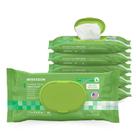 Lenços umedecidos laváveis para adultos McKesson 288 Aloe Vitamina E Lenços umedecidos laváveis para adultos McKesson 288 Aloe Vitamina E