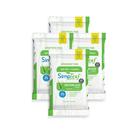 Lenços umedecidos laváveis Simpleaf Aloe Vera 100 unidades