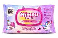 Lenços Umedecidos Mimou Baby 100 Toalhas Cheirinho Algodão Lenços Umedecidos Mimou Baby 100 Toalhas Cheirinho Algodão