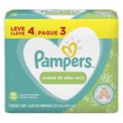Lenços Umedecidos Pampers Aloe Vera - 4 Pacotes com 48 Lenços - Total 192 Lenços Lenços Umedecidos Pampers Aloe Vera - 4 Pacotes com 48 Lenços - Total 192 Lenços