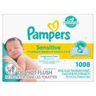 Lenços Umedecidos Pampers Sensitive para Bebê, 1008 Unidades, Sem Fragrância