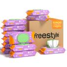 Lenços umedecidos para bebês Freestyle Soft Jumbo hipoalergênicos sem perfume x72