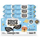 Lenços umedecidos para bebês Molly's Suds Sensitive Clean 99% Water 384 toalhetes