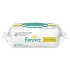 Lenços umedecidos para bebês Pampers Sensitive, sem perfume, 84 unidades