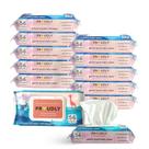 Lenços umedecidos para bebês PROUDLY Gentle Touch, sem perfume, 672 unidades (pacote com 12)