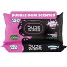 Lenços Umedecidos para Limpeza da Pele DUDE Wipes LiL' DUDE Descarga Segura 84 unidades