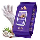 Lenços Umedecidos para Pets PawBubble 20 Unidades Hipoalergênicos em Formato de Luva Lenços Umedecidos para Pets PawBubble 20 Unidades Hipoalergênicos em Formato de Luva